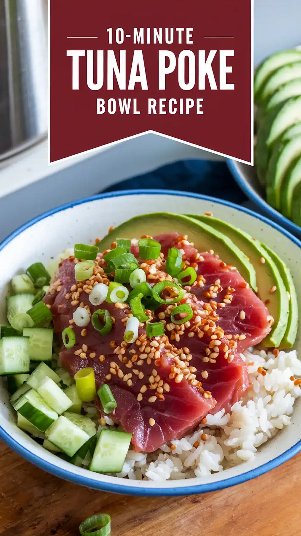 10-Minute Tuna Poke Bowl