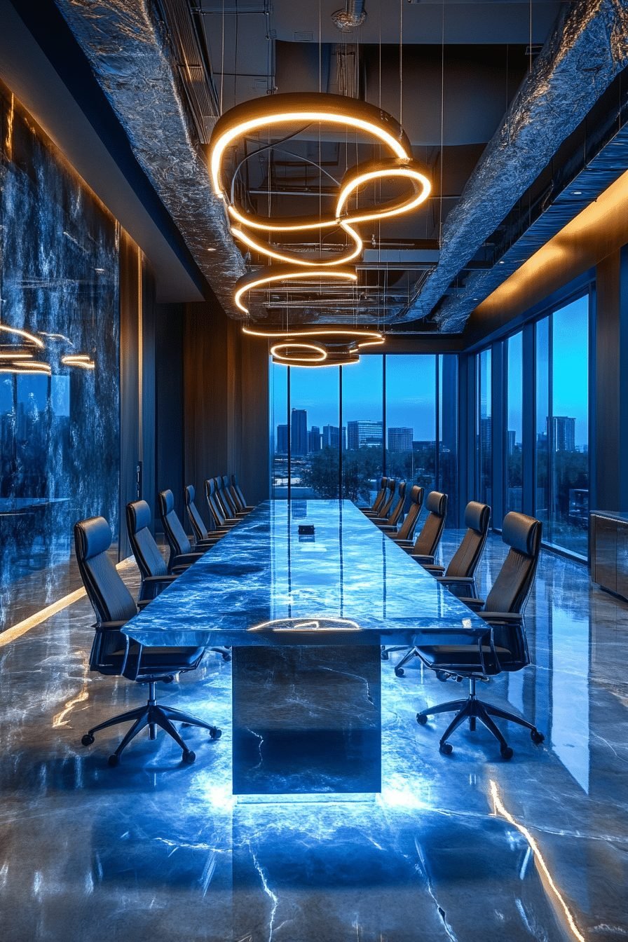 29 Contemporary Office Ideas for a Sleek and Productive Workspace 11 Futuristic Innovation Lab