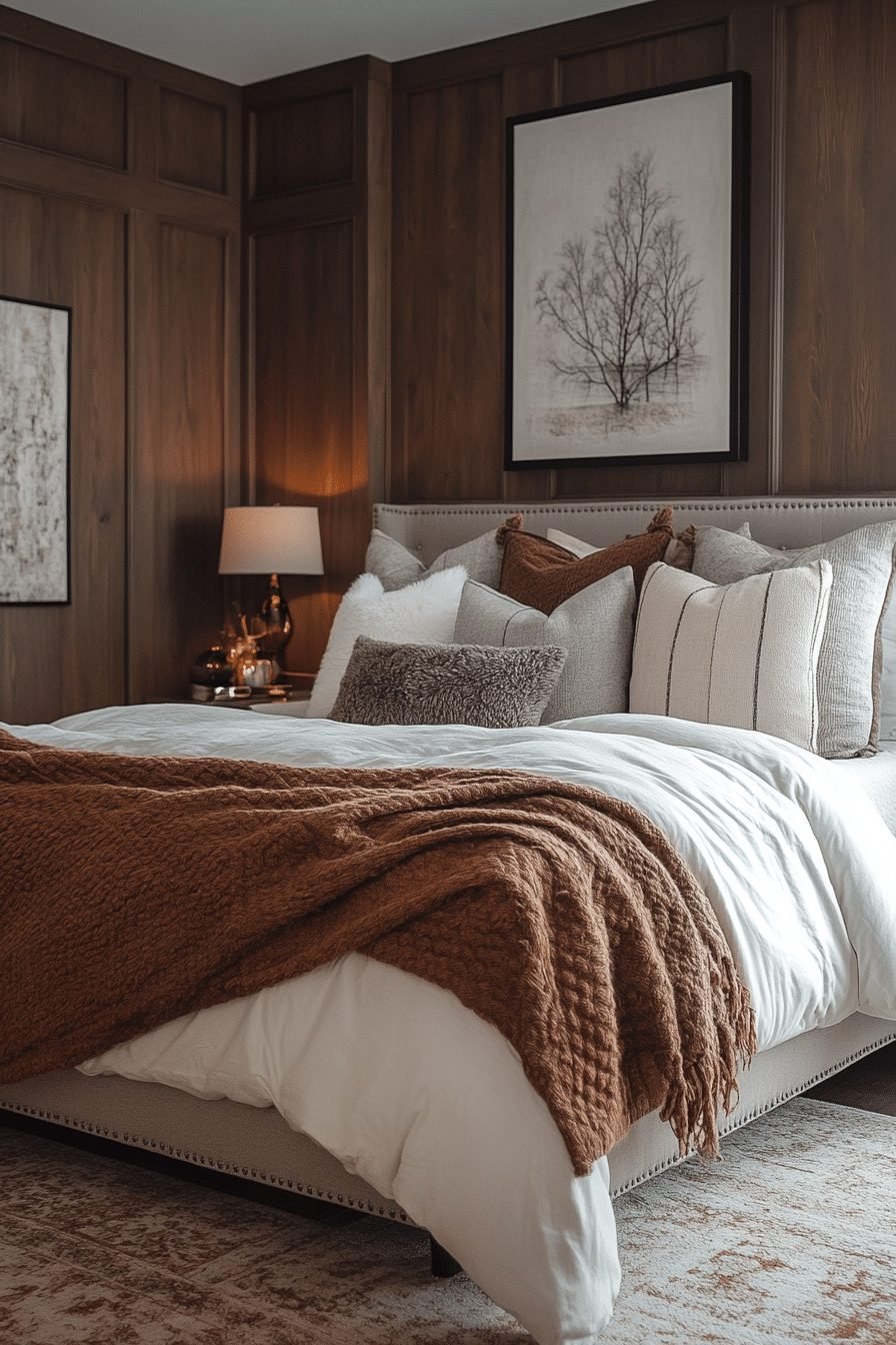 29 Contemporary Bedroom Design Ideas That Blend Style and Comfort 12 Layered Textures