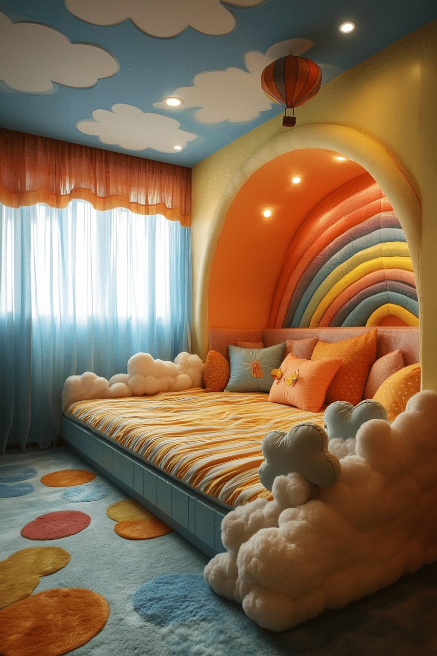 Whimsical bedroom kids