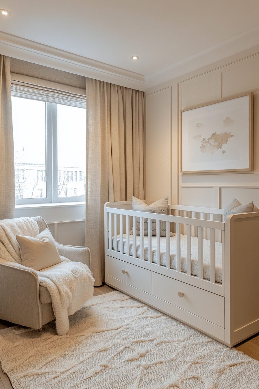 29 Contemporary Interior Ideas to Create a Sophisticated Atmosphere 12 Sleek Contemporary Nursery