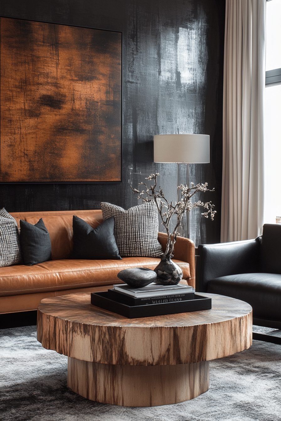 29 Contemporary Living Room Design Ideas for a Sleek and Modern Space 14 Textured Contemporary Living Room