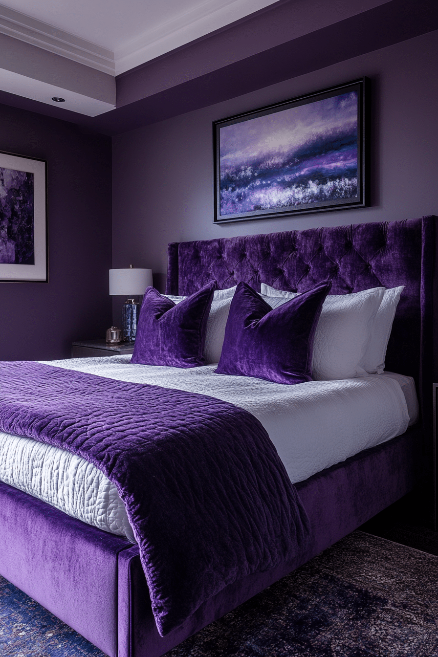 minimalistic bedroom ideas dark