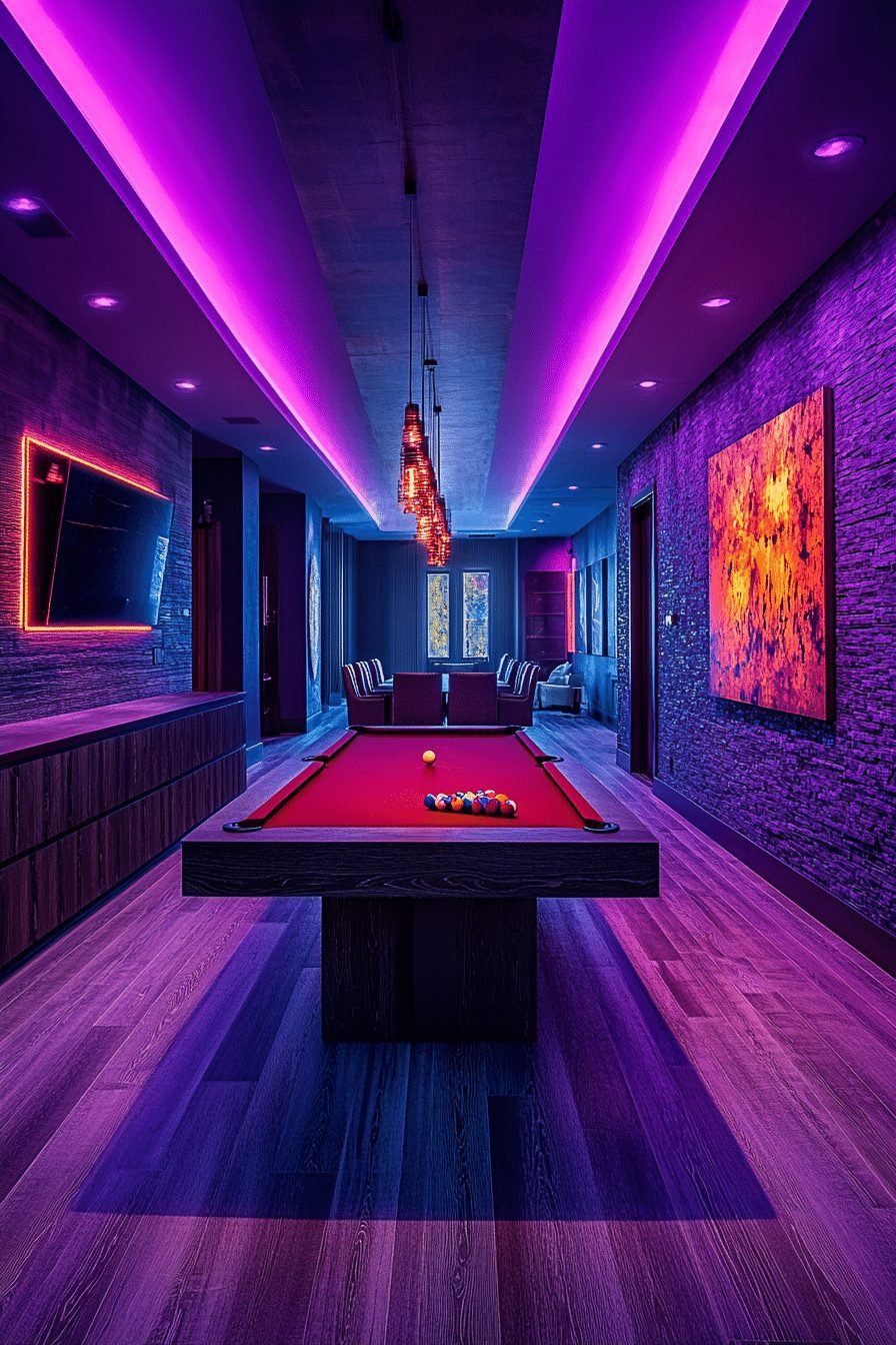 29 Contemporary Interior Ideas to Create a Sophisticated Atmosphere 15 High-End Contemporary Game Room