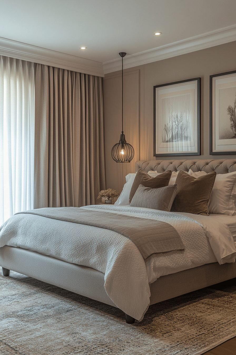 29 Contemporary Interior Ideas to Create a Sophisticated Atmosphere 16 Contemporary Elegance Guest Room