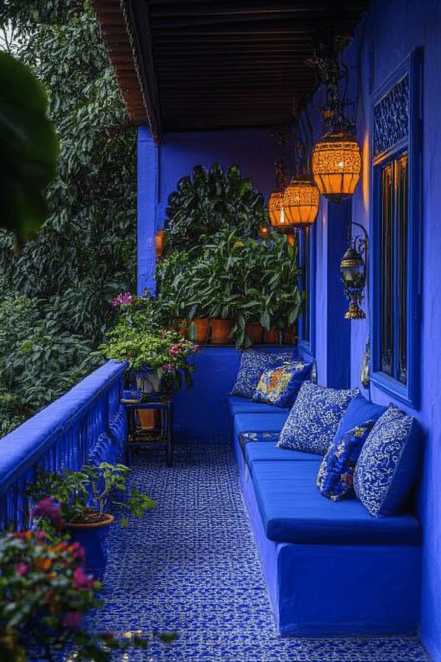  Sapphire Blue Balcony