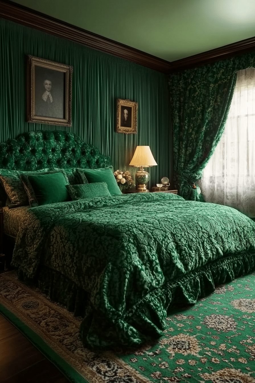 Lush Emerald Elegance