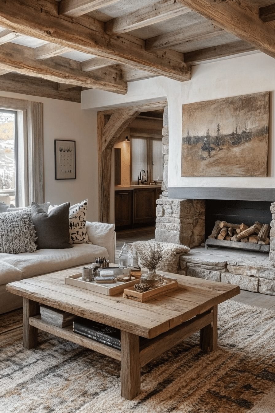 29 Contemporary Living Room Design Ideas for a Sleek and Modern Space 18 Contemporary Rustic Living Room