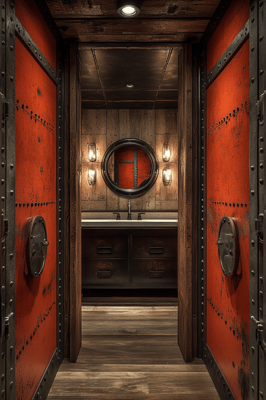 29 Industrial Restroom Ideas That Combine Modern And Rustic Elements ...