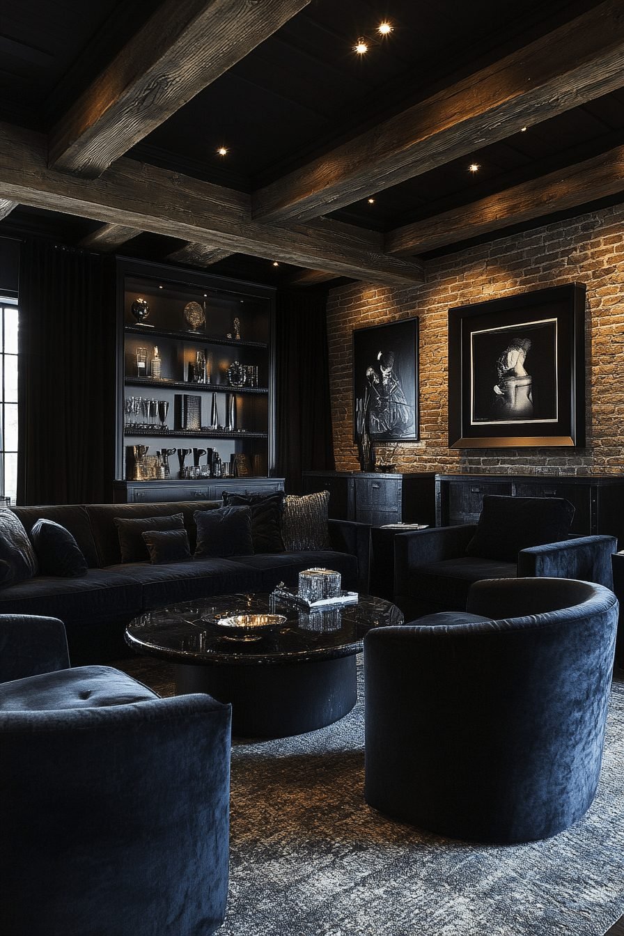  Midnight Black Lounge