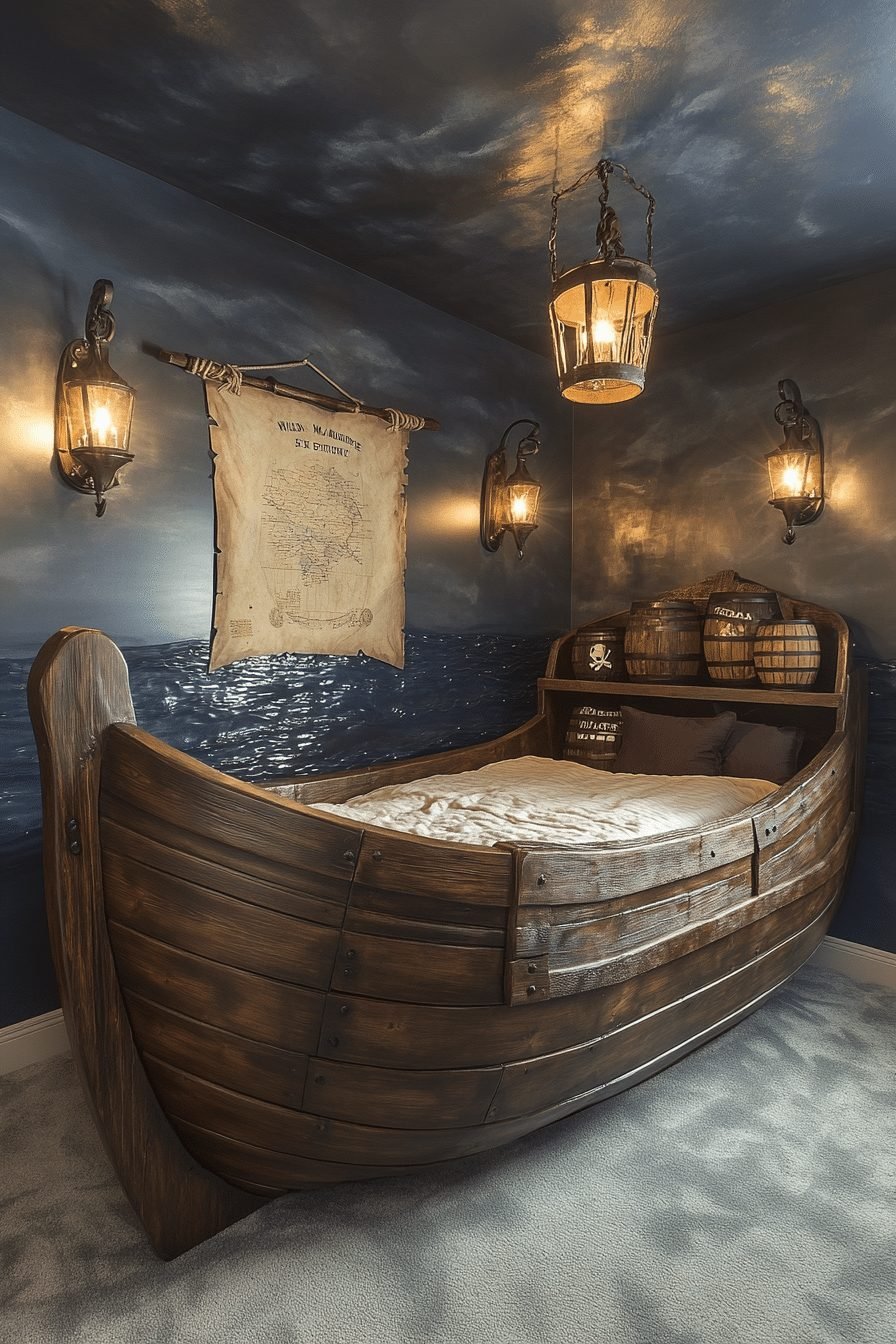 Whimsical bedroom kids