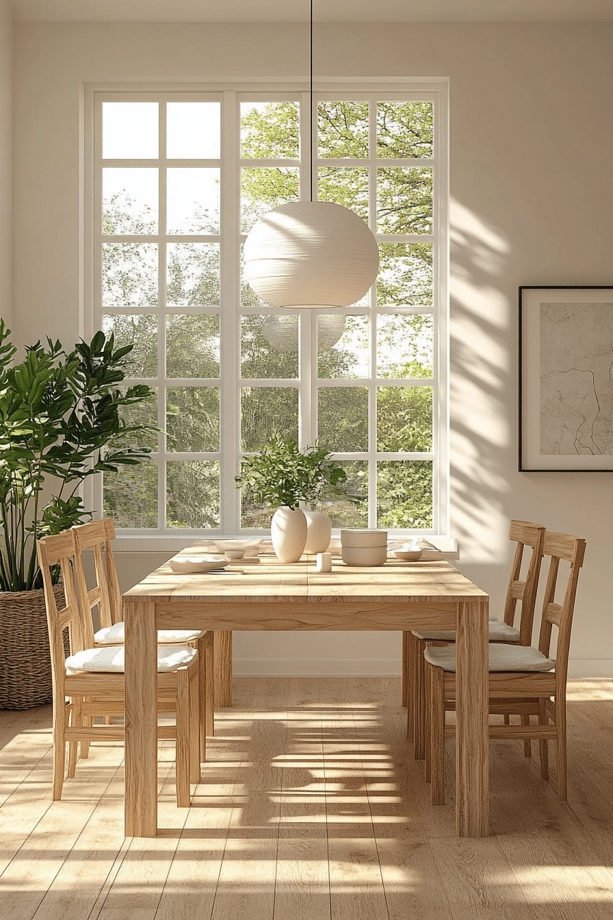 29 Contemporary Dining Room Ideas for a Stylish Gathering Space 2 Scandi-Inspired Dining