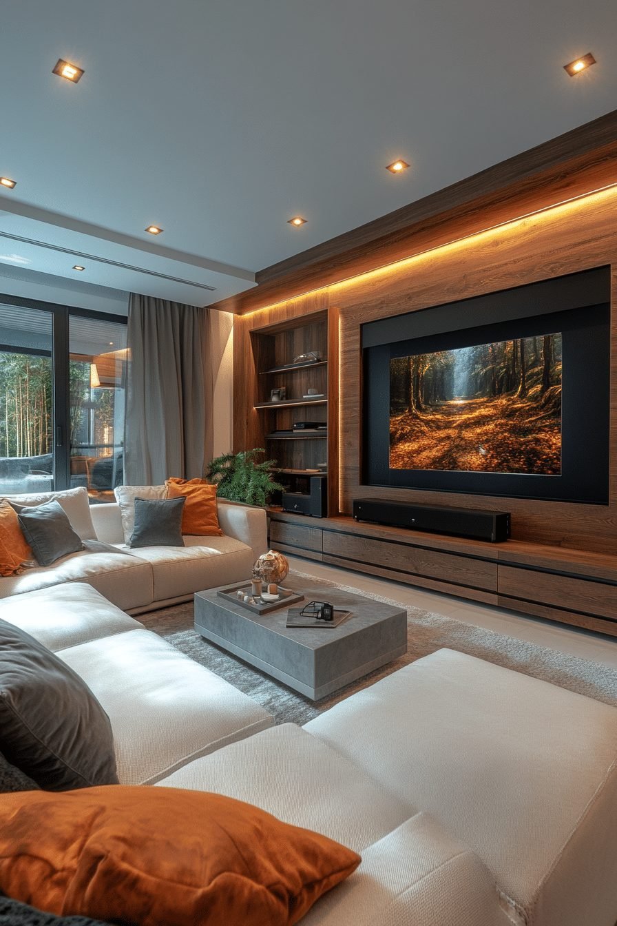 29 Contemporary Living Room Design Ideas for a Sleek and Modern Space 2 Ultra-Modern Technology Living Room