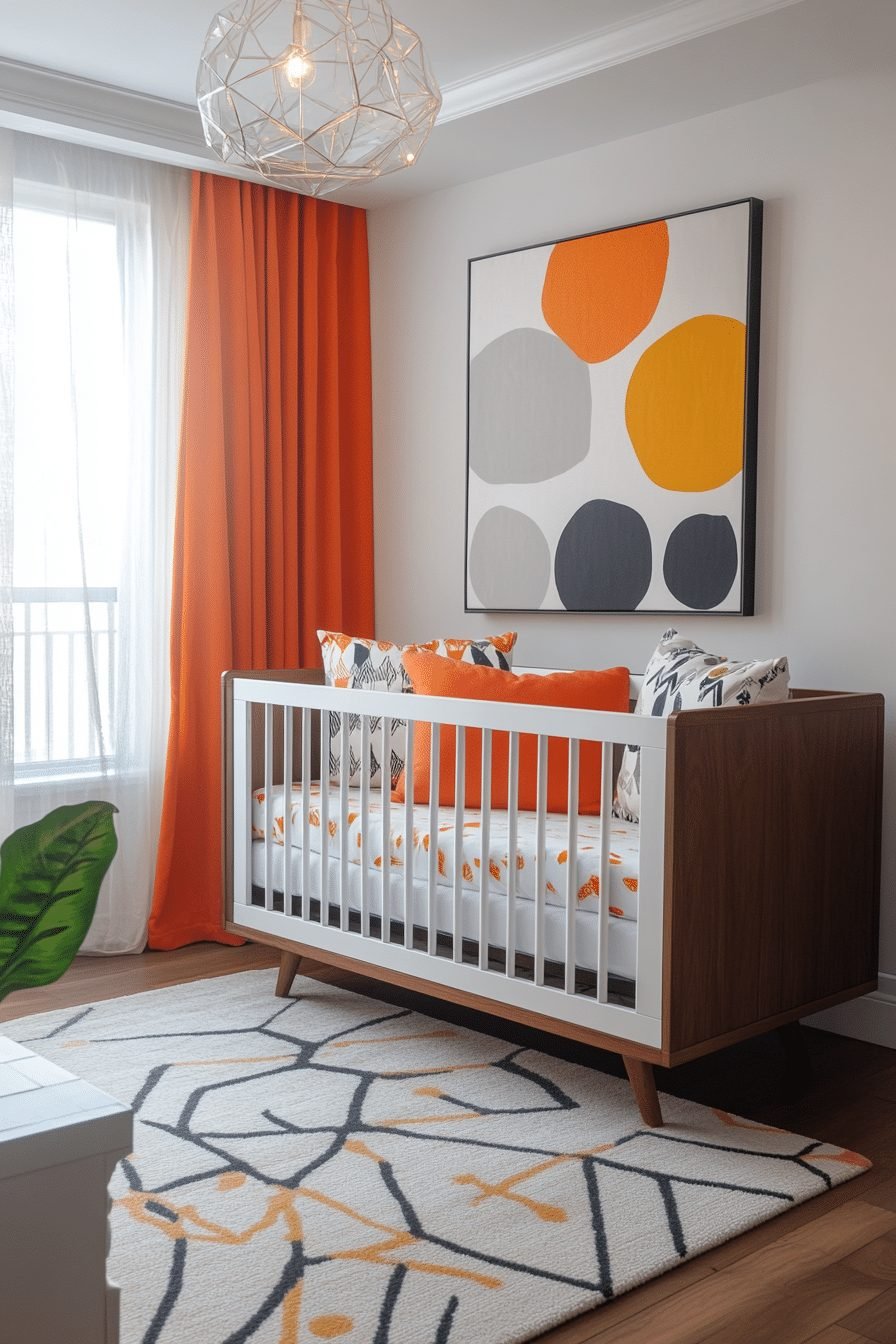29 Contemporary Nursery Ideas to Design a Space That Grows with Your Child 2 Urban Chic Baby Room