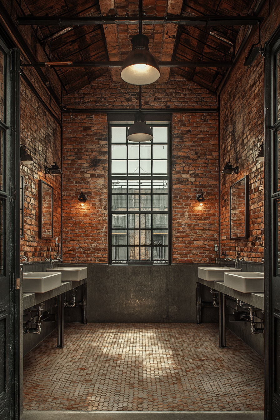 Industrial restroom