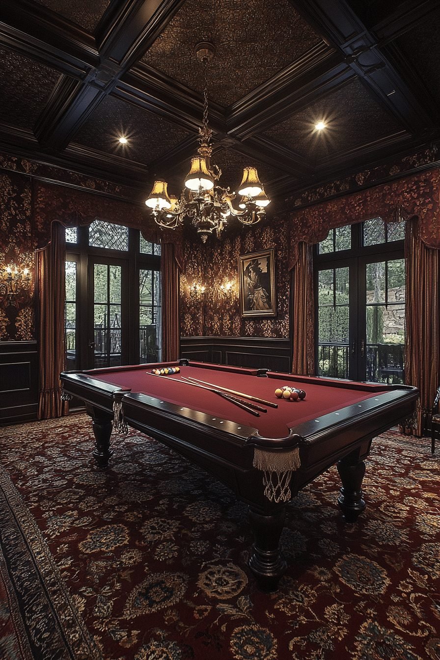 29 Contemporary Victorian Interiors That Blend Elegance and Modernity 21 Contemporary Victorian Game Room