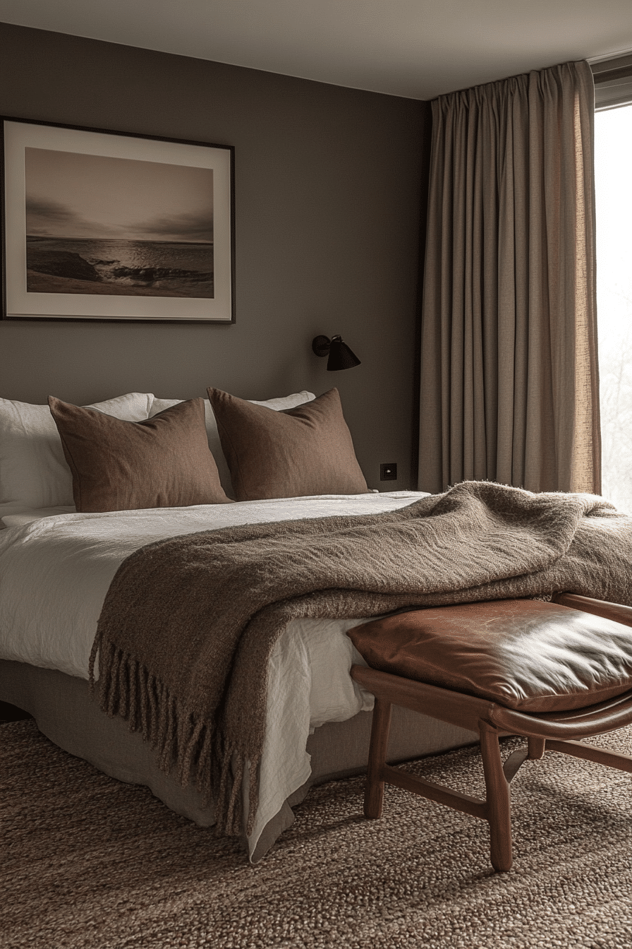 minimalistic bedroom ideas dark