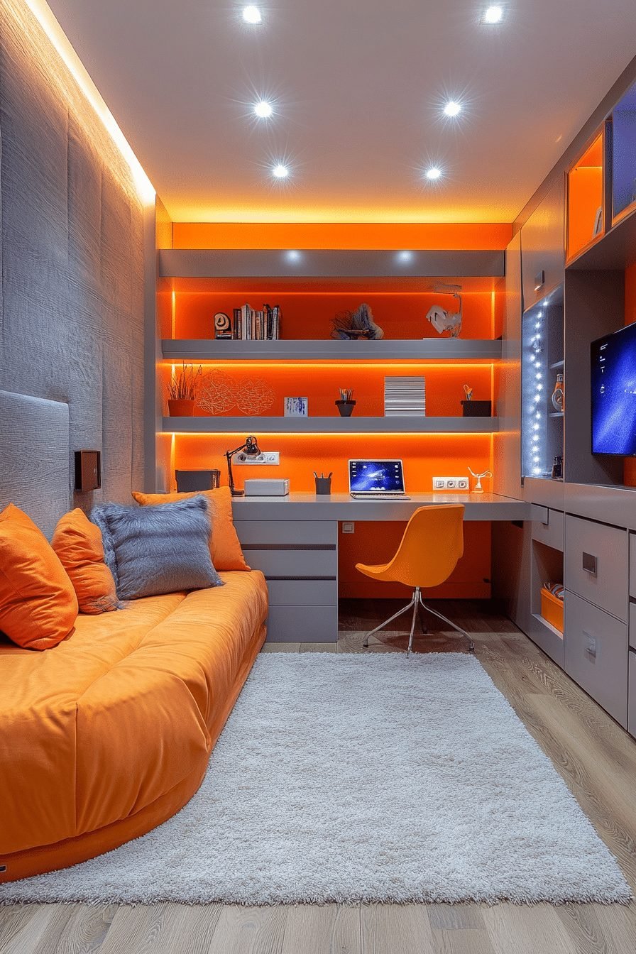 29 Contemporary Interior Ideas to Create a Sophisticated Atmosphere 21 Ultra-Modern Teen Room