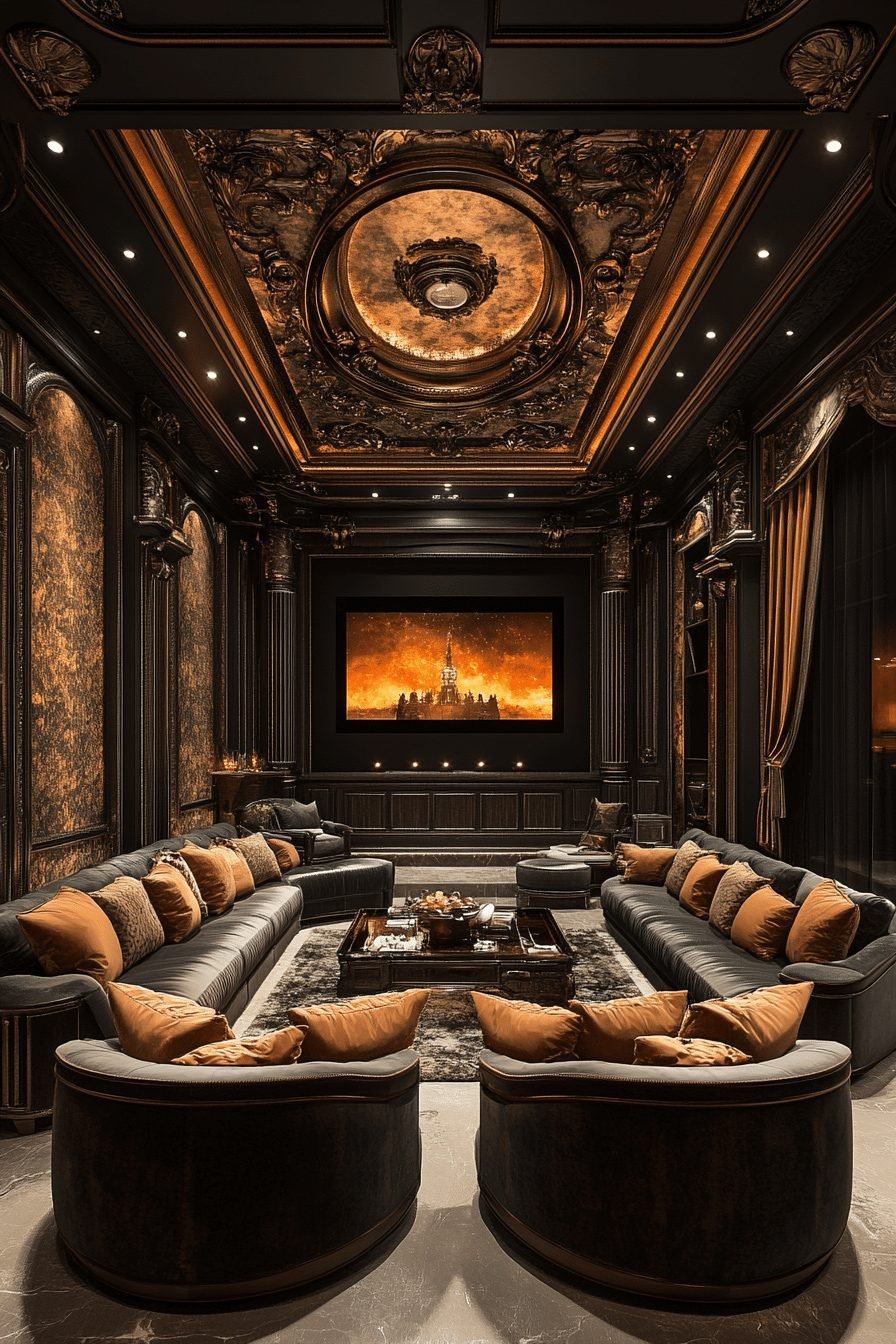 29 Contemporary Victorian Interiors That Blend Elegance and Modernity 22 Modern Victorian Entertainment Room