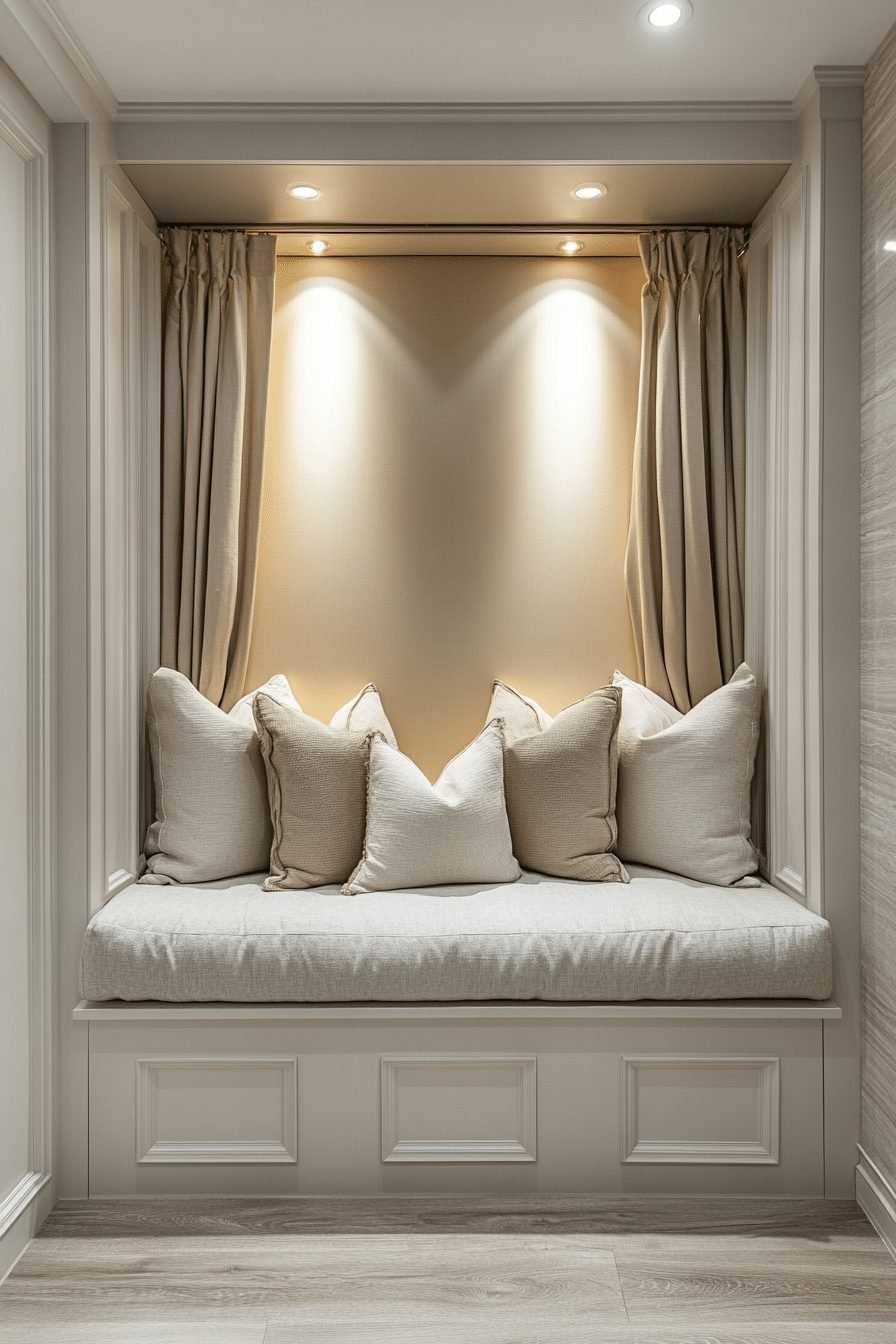 29 Contemporary Interior Ideas to Create a Sophisticated Atmosphere 22 Soft Contemporary Reading Nook