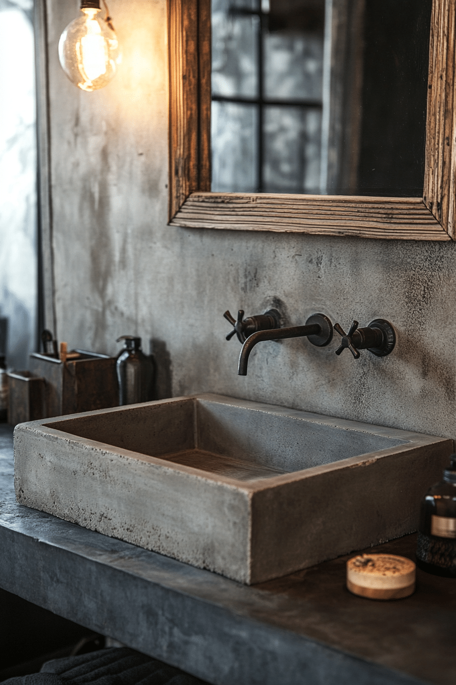 Bathroom industrial style