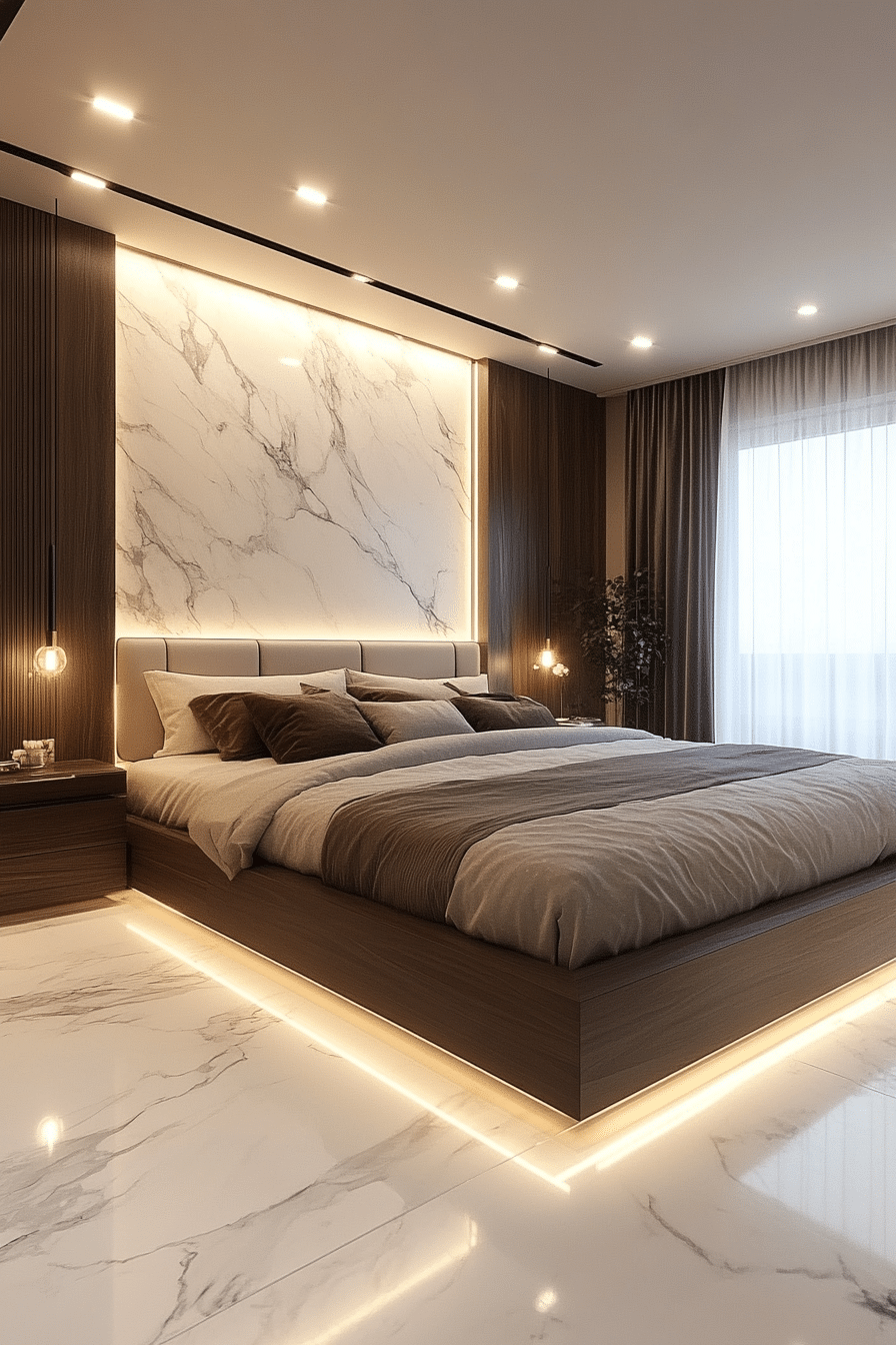 minimalistic elegant bedroom ideas