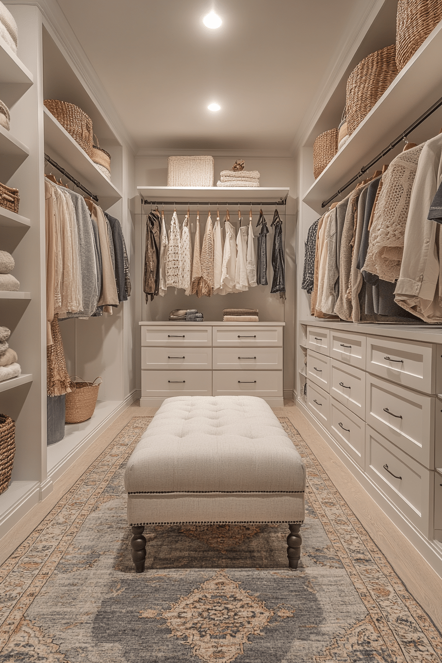 Grey and white interior design