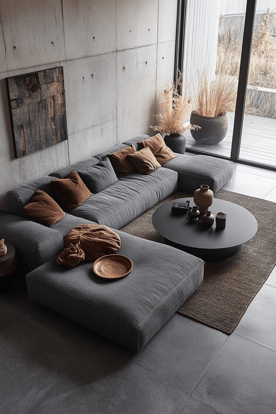 29 Chic Grey Minimalist Living Room Ideas 24 Grey Minimalist Living Room
