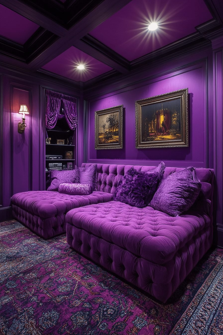  Royal Purple Recreation Room