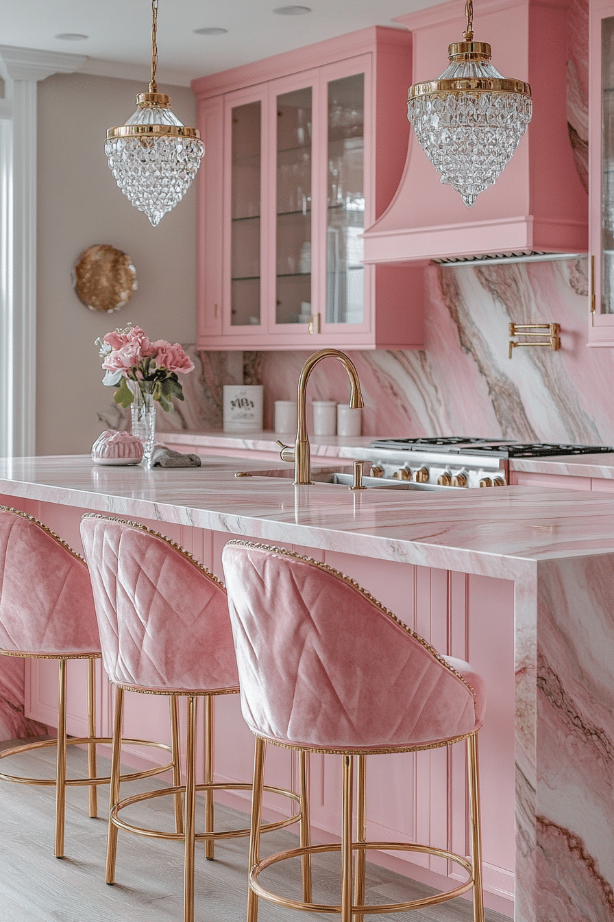 29 Pink Kitchen Ideas Decor Ideas To Transform Your Kitchen With Whimsy ...