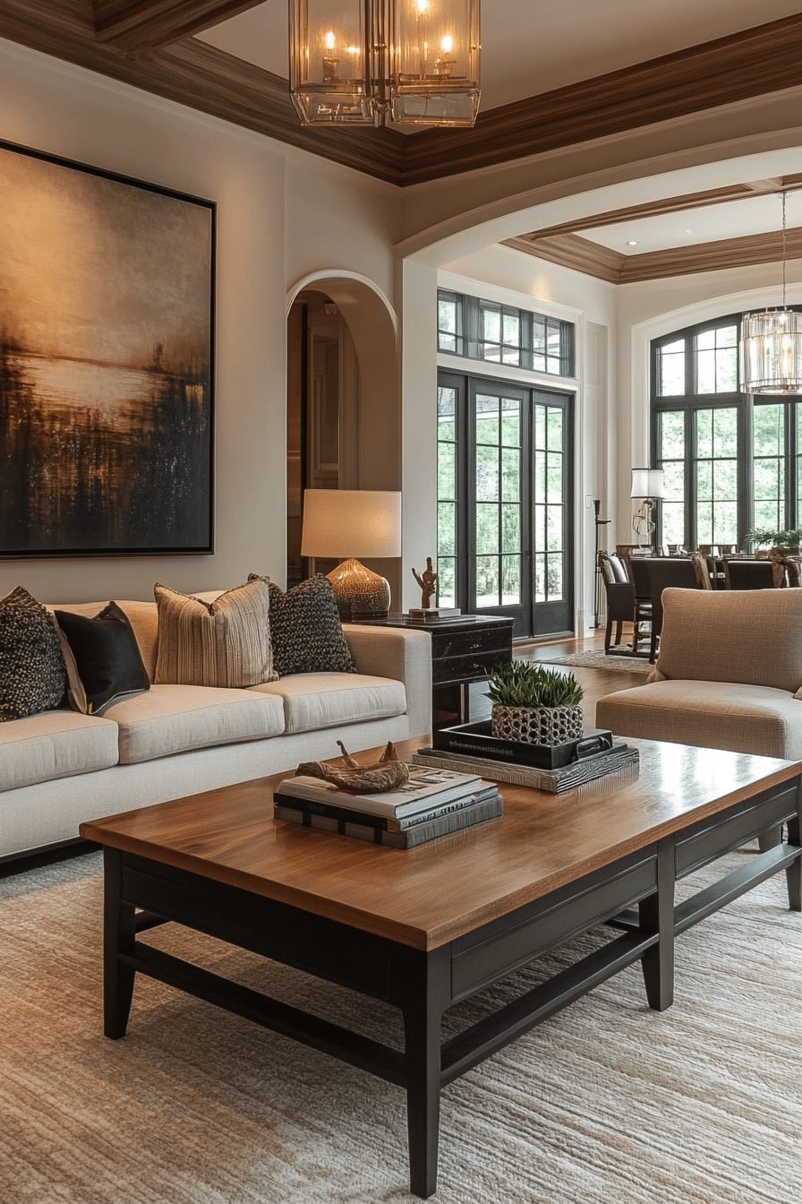 29 Contemporary Living Room Design Ideas for a Sleek and Modern Space 25 Transitional Contemporary Living Room