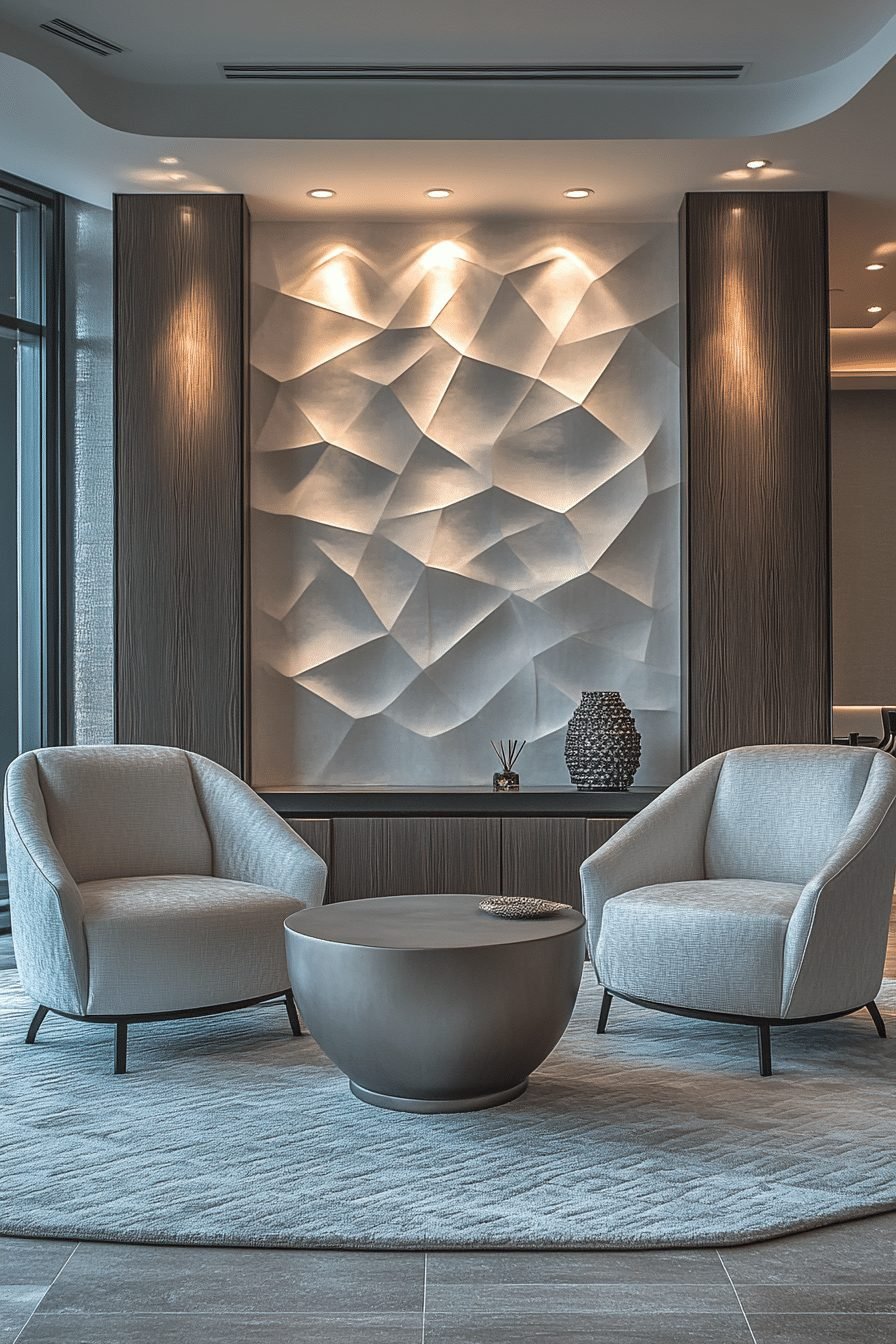 29 Contemporary Living Room Design Ideas for a Sleek and Modern Space 26 Contemporary Living Room with Geometric Forms