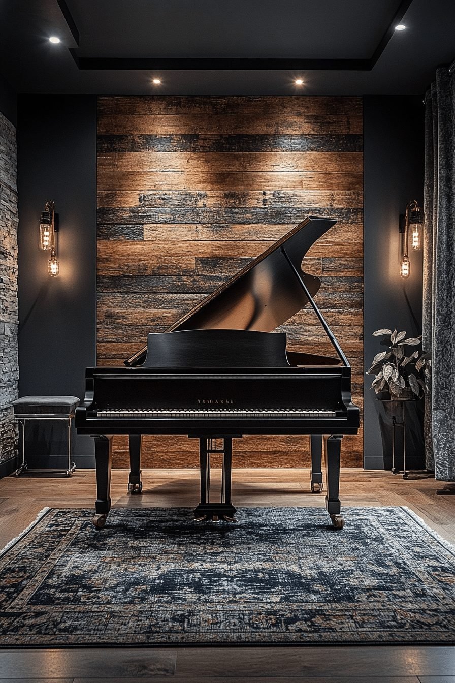 29 Contemporary Interior Ideas to Create a Sophisticated Atmosphere 27 Minimalist Contemporary Music Room