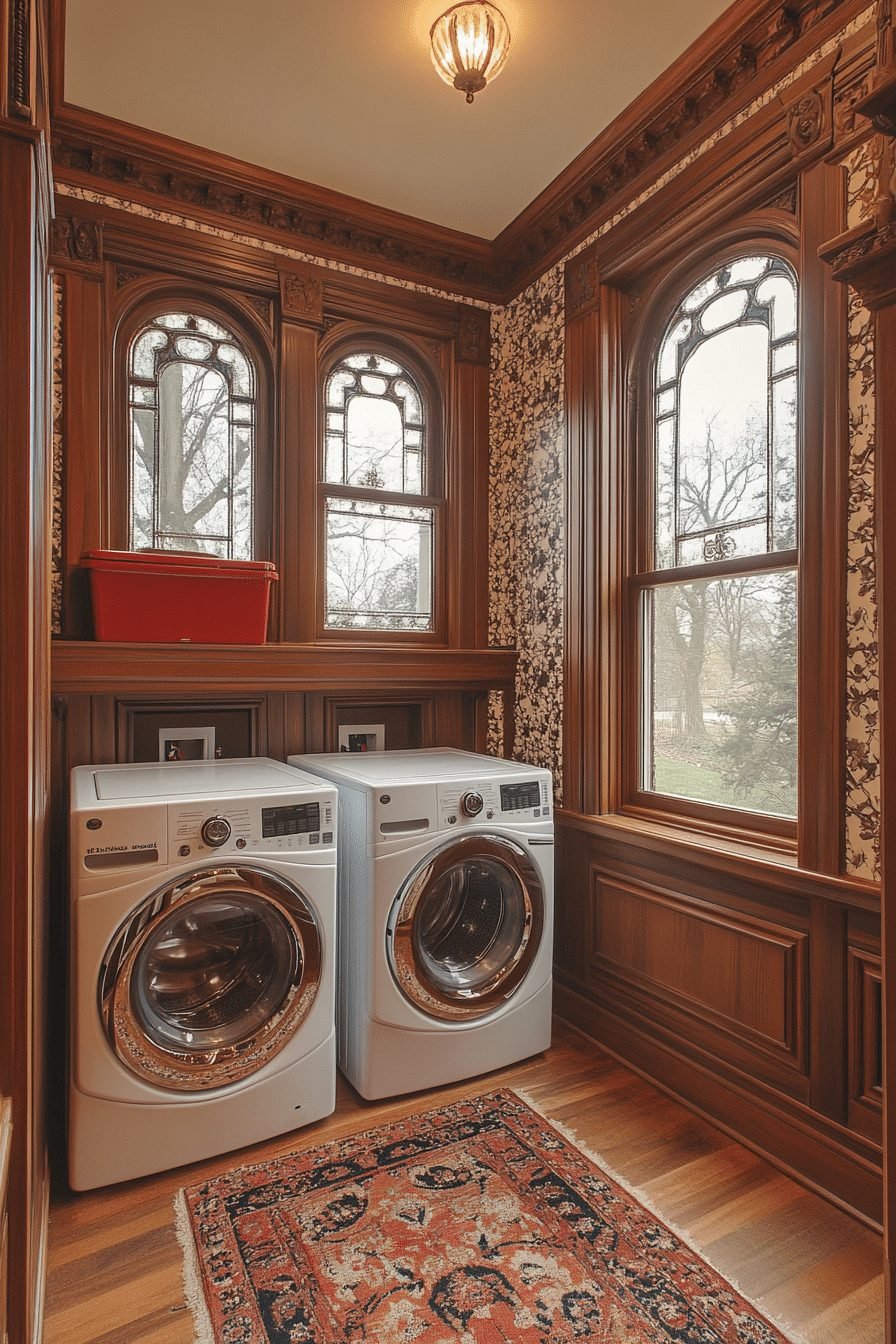 29 Contemporary Victorian Interiors That Blend Elegance and Modernity 28 Modern Victorian Laundry Room
