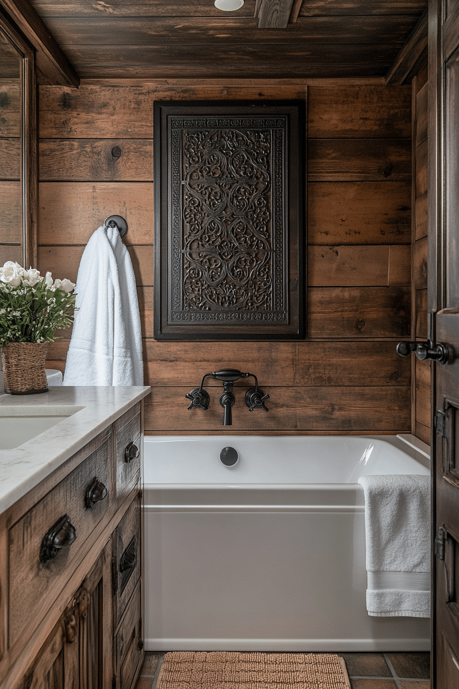 Gallery Detail: 29 Rustic Industrial Bathroom Ideas For A Modern Yet Vintage