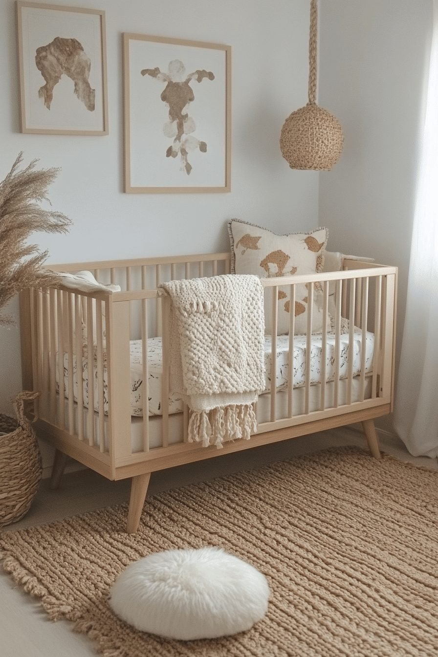 29 Contemporary Nursery Ideas to Design a Space That Grows with Your Child 29 Nordic Bliss Nursery