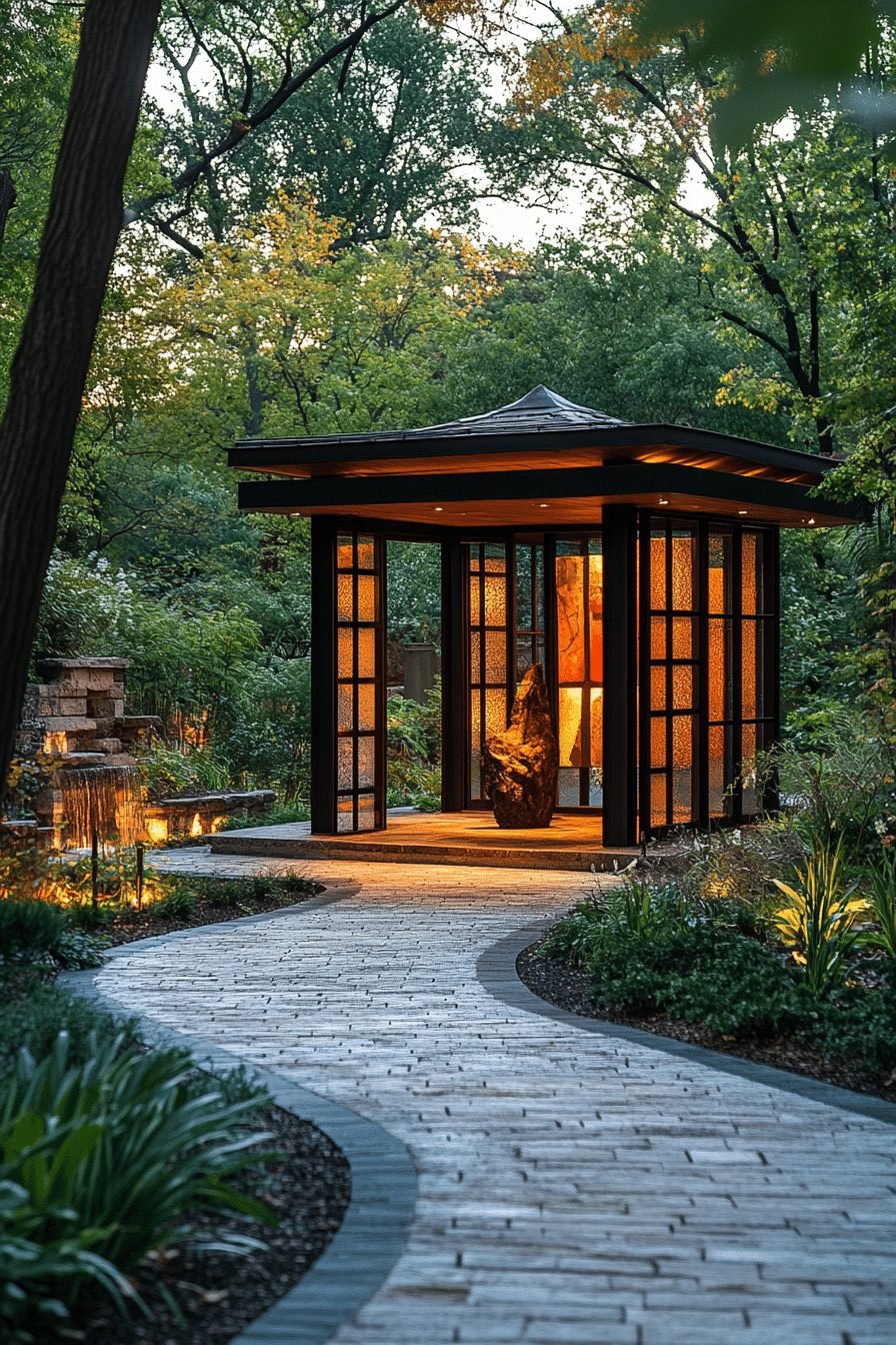 29 Contemporary Garden Rooms Ideas for a Stylish Outdoor Retreat 29 Outdoor Garden Art Gallery