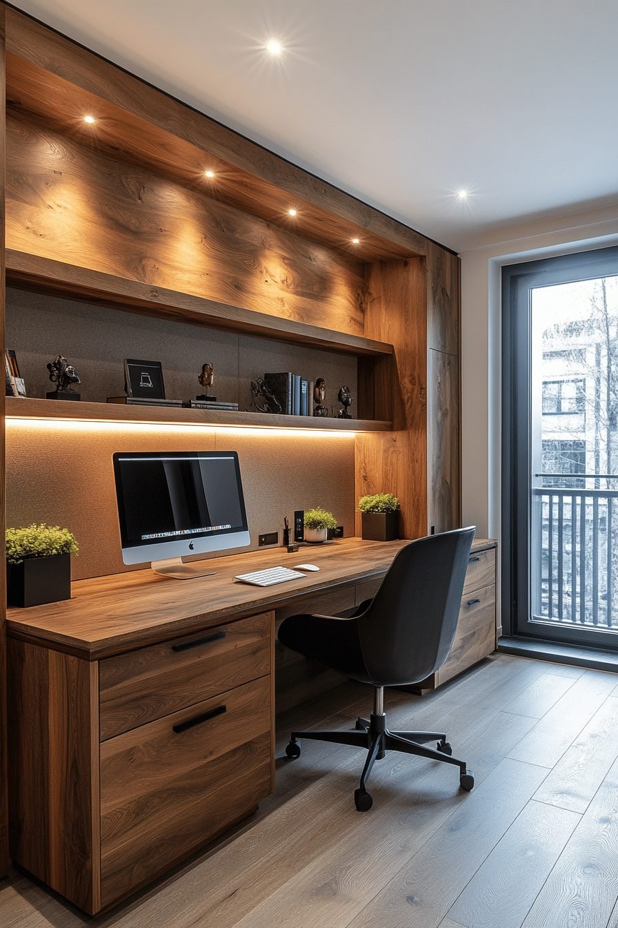 29 Contemporary Interior Ideas to Create a Sophisticated Atmosphere 29 Smart Home Office