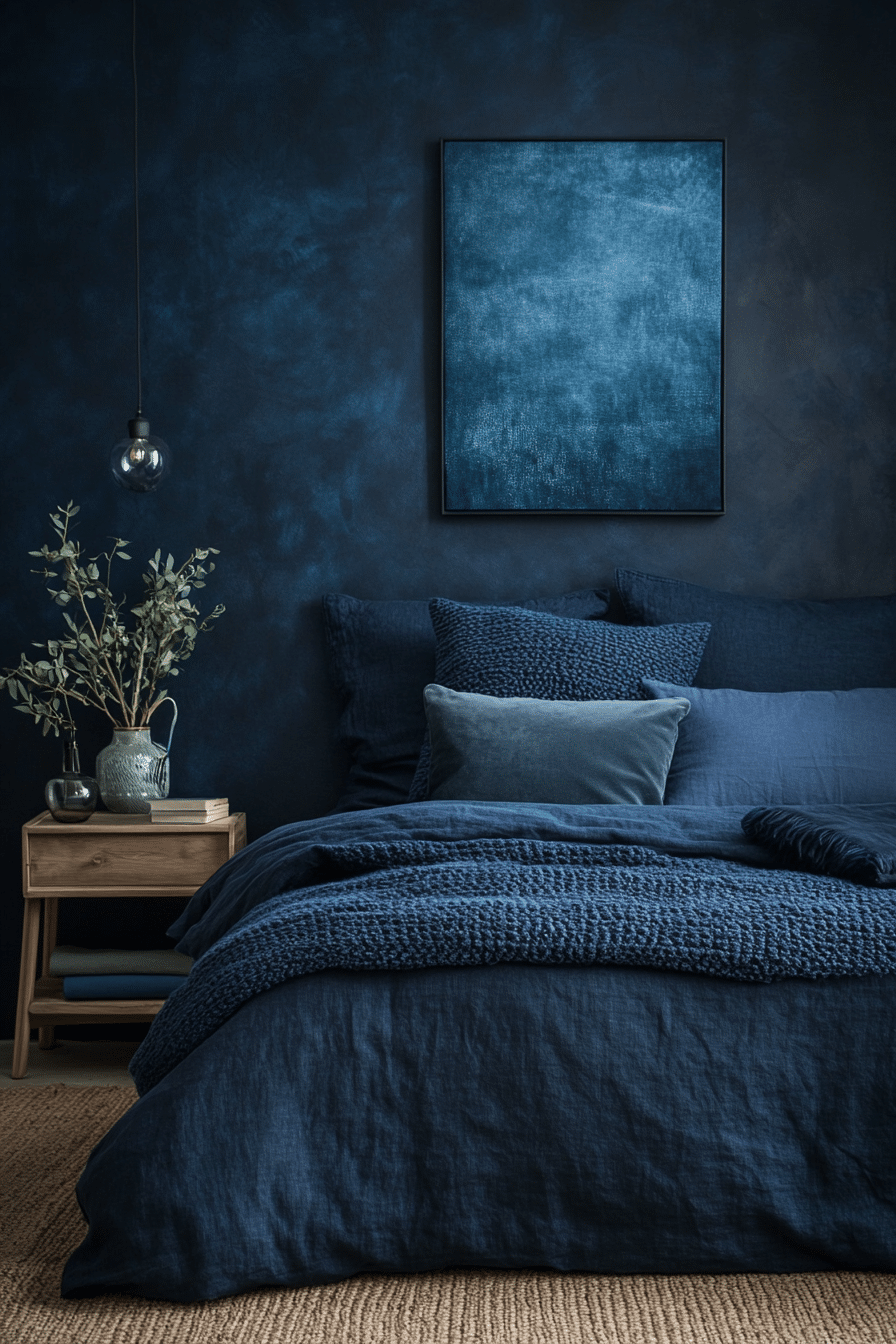 minimalistic bedroom ideas dark