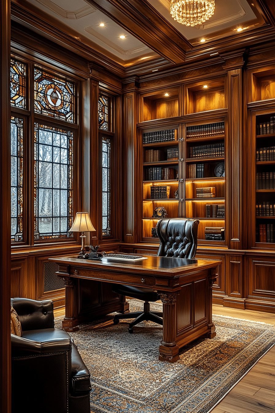 29 Contemporary Victorian Interiors That Blend Elegance and Modernity 3 Victorian-Inspired Home Office