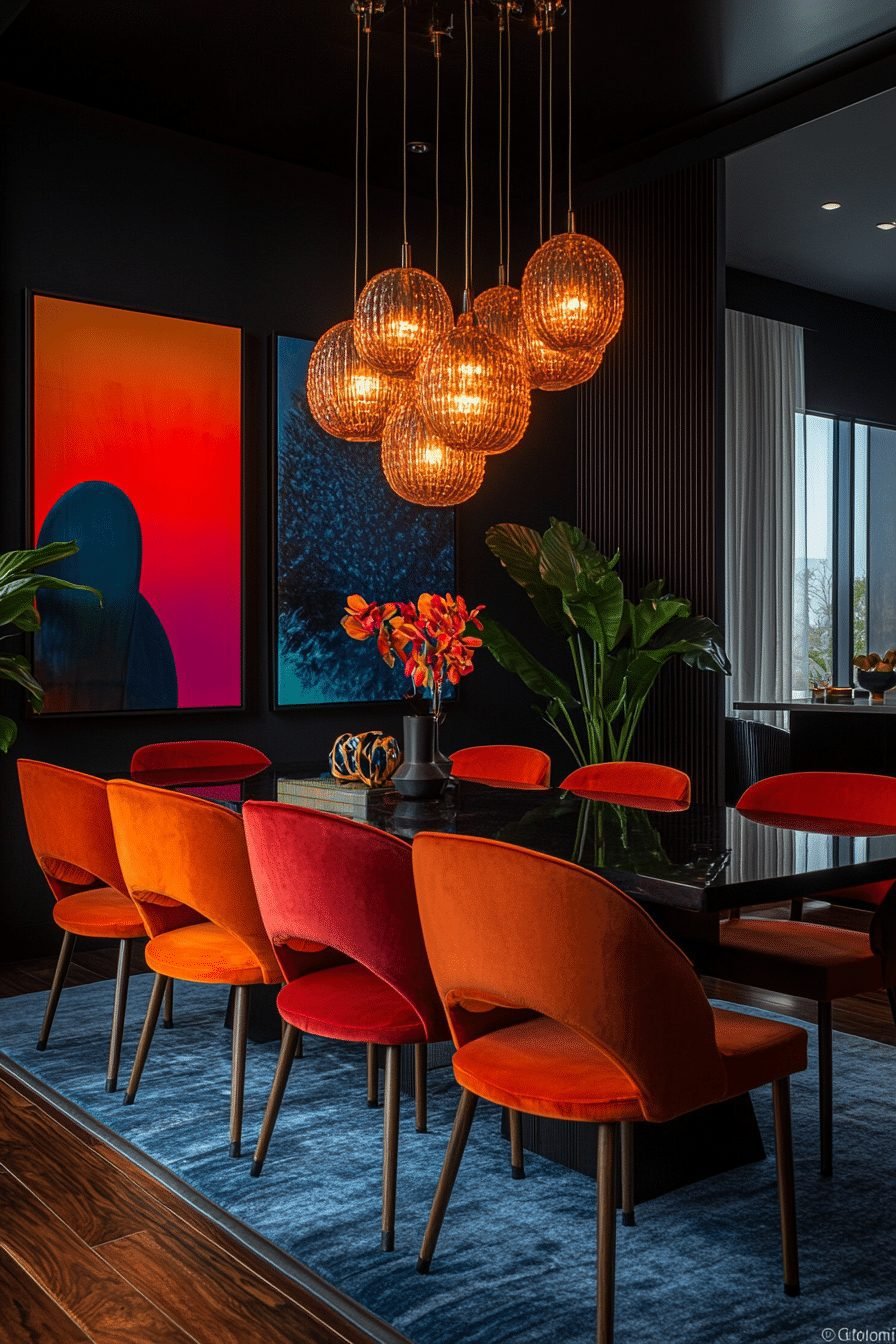 29 Contemporary Dining Room Ideas for a Stylish Gathering Space 4 Bold Dining Statements