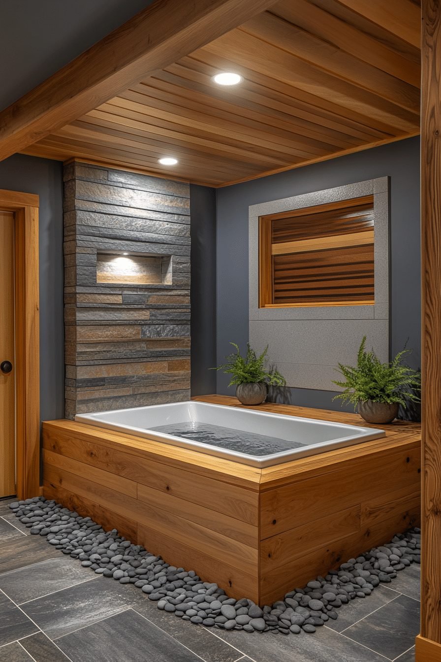 29 Contemporary Interior Ideas to Create a Sophisticated Atmosphere 4 Contemporary Zen Bathroom