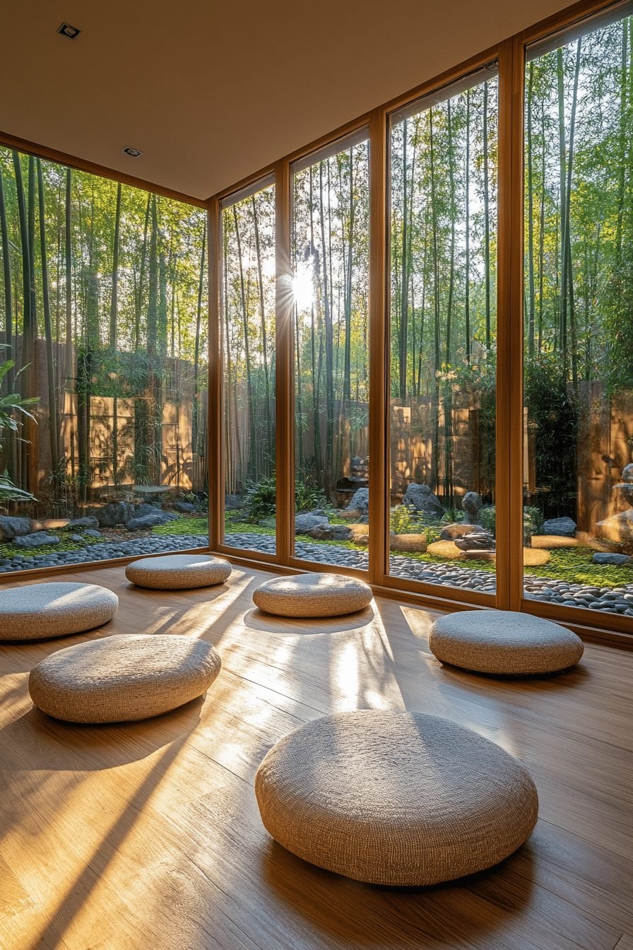 29 Contemporary Garden Rooms Ideas for a Stylish Outdoor Retreat 4 Contemporary Zen Meditation Room
