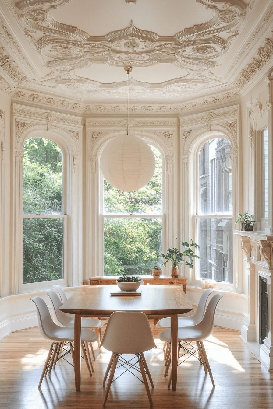 29 Contemporary Victorian Interiors That Blend Elegance and Modernity 4 Sleek Victorian Dining Room