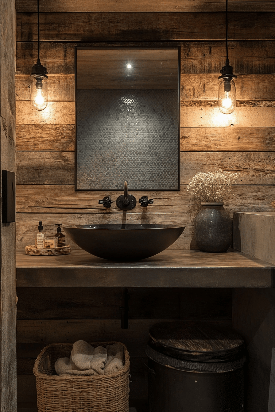 Bathroom industrial style