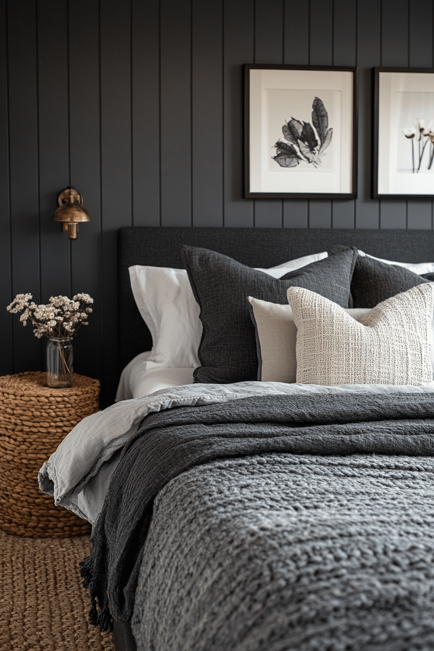 minimalistic bedroom ideas dark