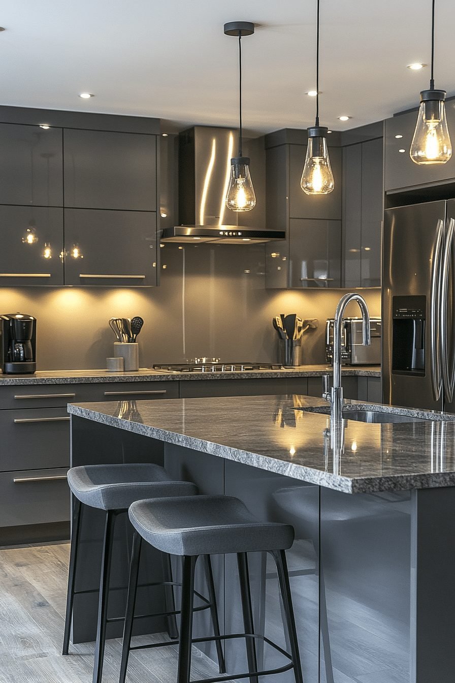  Cool Grey Kitchen