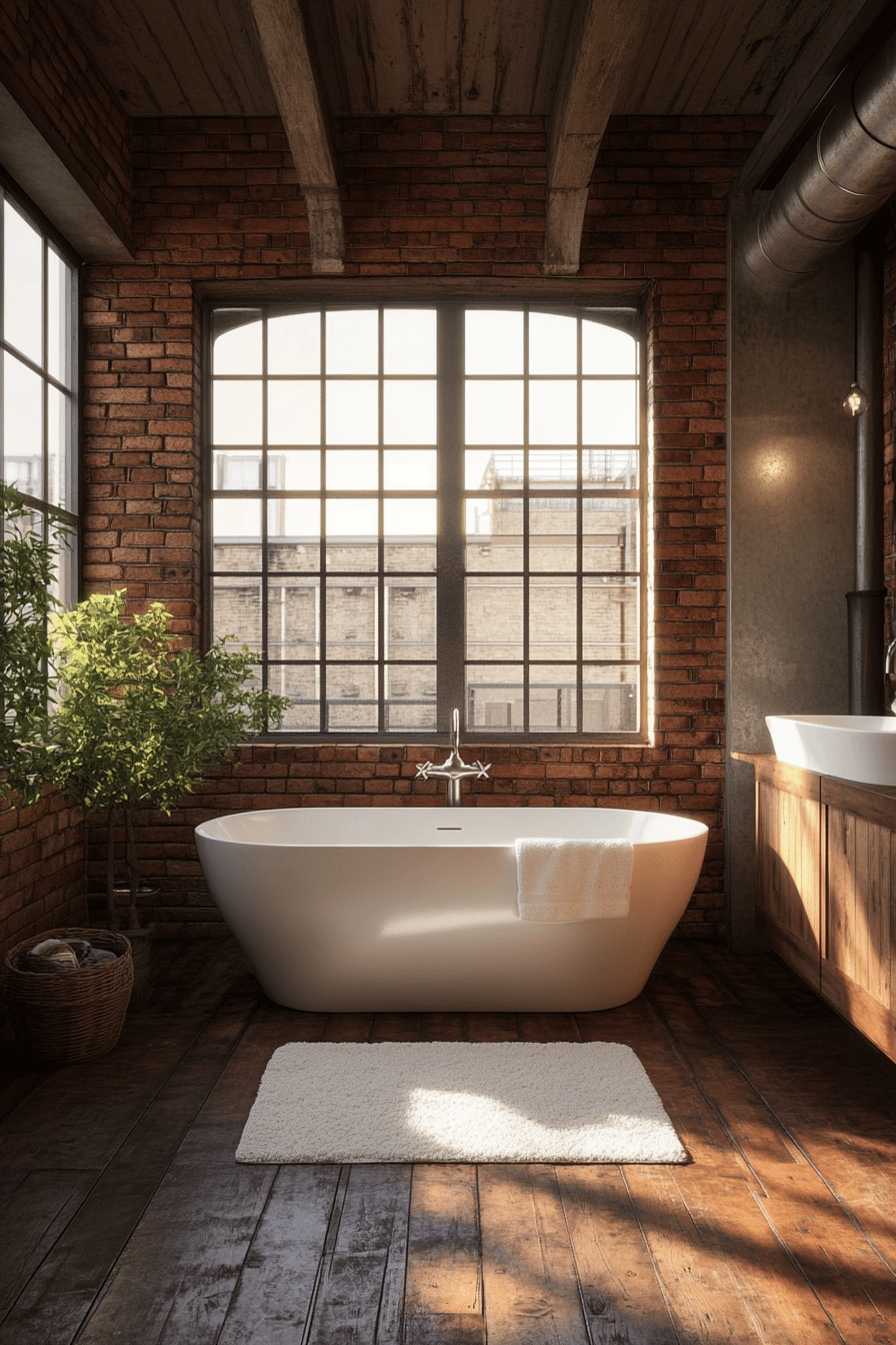 Bathroom industrial style