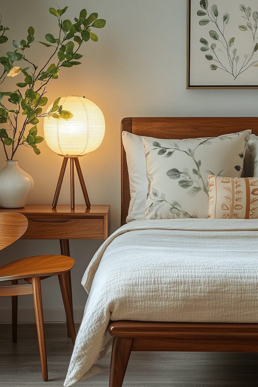 29 Contemporary Bedroom Design Ideas That Blend Style and Comfort 7 Mid-Century Modern