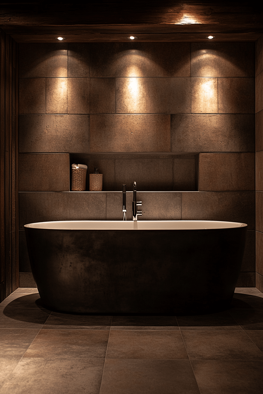 Bathroom industrial style